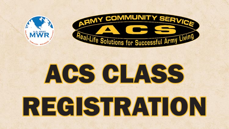 Register for an ACS Class Register for an ACS Class