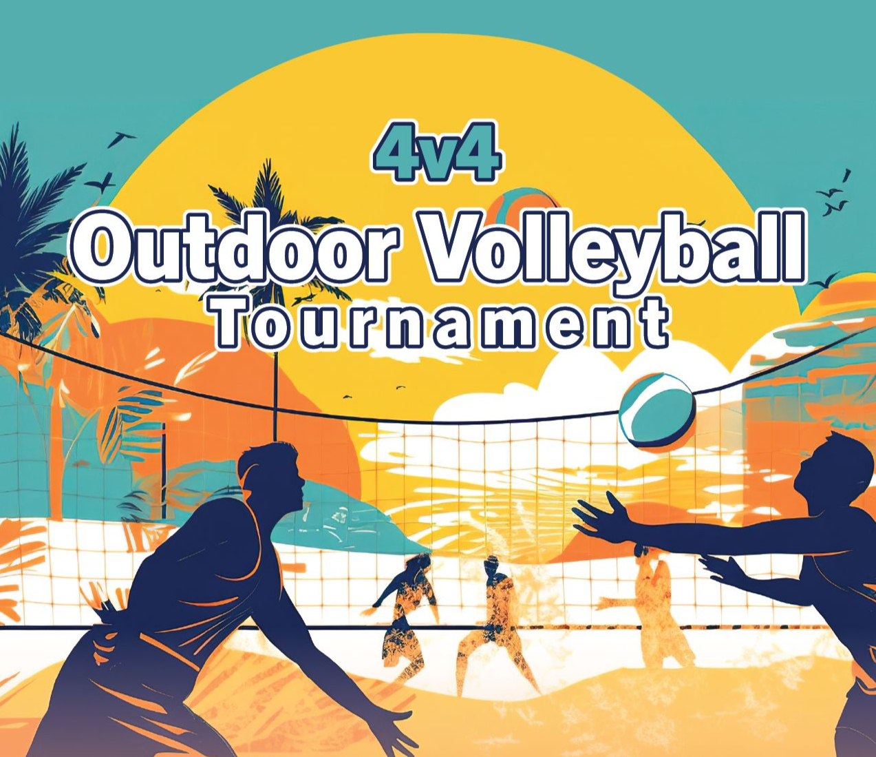 4 v 4 Outdoor Volleyball Tournament
