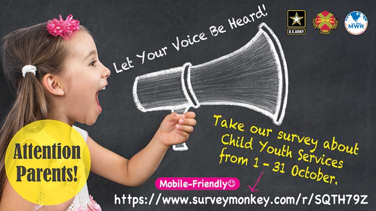 Let Your Voice Be Heard! Fill Out the Child & Youth Services Climate Survey! Let Your Voice Be Heard! Fill Out the Child & Youth Services Climate Survey!